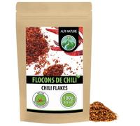 Alpi Nature Flocons de Piment 100g, Piments Séchés Capsicum Annuum, Flocons de Piment Fort pour la Cuisine
