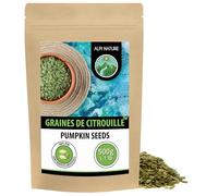 Alpi Nature Graine de Courge 500g, Graines de Courge Crues et Pelées pour Salades, Smoothies et Desserts