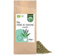 Alpi Nature Infusion Verveine BIO 200g, bio Feuilles de Verveine Séchées et Coupées, Thé en Vrac