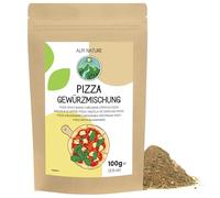 Alpi Nature Mélange d'Épices Pizza 100g, Épices et Herbes pour Pizza, Mélange d'Herbes Italiennes