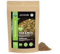 Alpi Nature Pizza et Pâtes BIO Mélange d'Épices 100g, Assaisonnement pour Pizza et Pâtes, Épices Bio