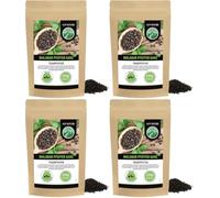 Alpi Nature Poivre de Malabar 250g, Grains de Poivre Noir de Malabar, Qualité Supérieure (Lot de 4)