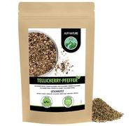 Alpi Nature Poivre Noir de Tellicherry Écrasé 250g, Poivre de Tellicherry en Grains Grossièrement Moulus