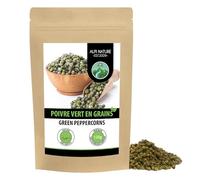 Alpi Nature Poivre Vert en Grain 125g, Poivre Vert Grains Entiers pour la Cuisine et Mélanges d'Épices