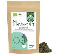 Alpi Nature Pulmonaire Tisane BIO 100g, bio Pulmonaire Officinale Séchée et Coupée, Thé en Vrac