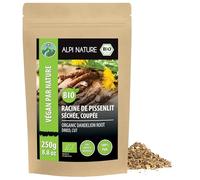 Alpi Nature Racine de Pissenlit BIO 250g, Racine Séchée et Coupée pour Pissenlit Tisane, Thé en Vrac