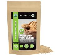Alpi Nature Racine de Pissenlit en Poudre BIO 500g, Poudre de Racine de Pissenlit bio Moulue