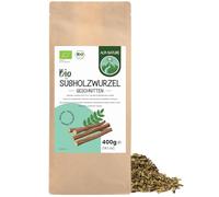 Alpi Nature Racine de Réglisse BIO 400g, bio Racine Séchée et Coupée, Tisane Réglisse, Thé en Vrac