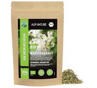 Alpi Nature Reine des Pres Tisane BIO 100g, Herbe de Reine des Prés Séchée et Coupée, Thé en Vrac