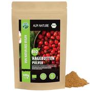 Alpi Nature Rose Musquée en Poudre BIO 500g, Poudre de Cynorrhodon bio pour les Smoothies et la Pâtisserie