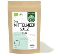 Alpi Nature Sel de Mer Fin Méditerranéen BIO 900g, Sel de Mer Fin Méditerranéen pour la Cuisine