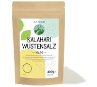 Alpi Nature Sel Fin du Désert du Kalahari 400g, Sel Gastronomique 0.1-0.6 mm Séché au Soleil Naturel