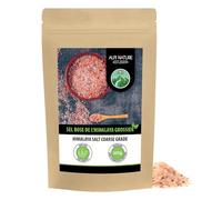 Alpi Nature Sel Himalaya Rose Gros 500g, Sel Rose de l'Himalaya 2-5 mm pour la Cuisine