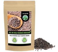 Alpi Nature Sel Kala Namak Gros 500g, Sel Gemme Naturel Kala Namak Noir pour la Cuisine