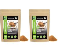 Alpi Nature Sucre de Coco BIO non Raffiné 500g, Sucre Fleur de Coco bio non Raffiné pour la Pâtisserie (Lot de 2)
