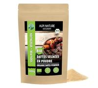 Alpi Nature Sucre de Datte BIO 1kg, Poudre de Dattes bio, Substitut de Sucre pour la Pâtisserie
