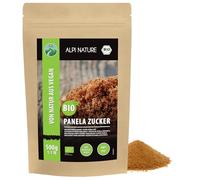 Alpi Nature Sucre Panela BIO 500g, Sucre de Canne Brut non Raffiné, Édulcorant Naturel