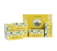 Alpi Nature Thé à la Mélisse BIO, 120 Sachets de Thé, 120g (6 Boîtes de 20 Sachets de 1g), Herbe de Mélisse pour Préparer des Tisanes