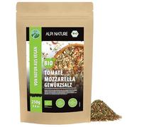 Alpi Nature Tomate et Mozzarella BIO Mélange d'Épices 250g, Assaisonnement Italien pour Cuisine