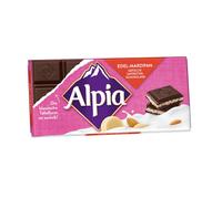 Alpia Edel Marzipan Chocolat noir fourré de massepain 100g