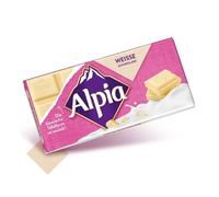 Alpia Tablette de chocolat blanc crémeux et fondant 100g