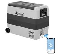 Alpicool T60 Réfrigérateur portable 60L à compresseur, 12V, mini congélateur électrique, voiture, camping, camion, bateau, maison, port USB, -20℃ à 20℃