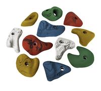 ALPIDEX 11 Prises d'escalade | Taille L | Anse | Différentes Formes, Couleurs | Pierres Poignées Escalade