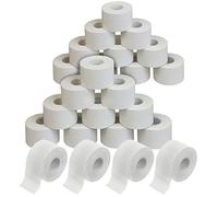 ALPIDEX 24 x Sport Tape 3,8 cm x 10 m Ruban Adhésif Sport Différente Couleurs Articulation Bandage Non Élastique Handball Football Volleyball, Couleur:Blanc