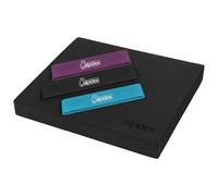 ALPIDEX Balance Pad Tapis D'équilibre Bandes Fitness Coussin Équilibre Mousse Pilates Yoga Gym, Black, 40x34x5 cm