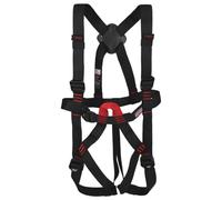 ALPIDEX Baudrier Escalade Enfant Complet Type B EN 12277 Via Ferrata | Bretelles, Réglable, UIAA, jusqu'à 40 kg, Parc Aventure, Tyrolienne, Salle, Sécurité, Acier, Léger