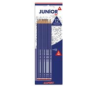 Alpin ju000013 - Blister 12 crayons triangulaire