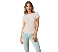 ALPIN LOACKER T-Shirt en Laine mérinos pour Femme à Manches Courtes et Polo - Respirant - Séchage Rapide - pour Le Sport et la randonnée - T-Shirt et Haut Thermique, Blanc cassé, S
