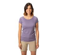 ALPIN LOACKER T-Shirt en Laine mérinos pour Femme à Manches Courtes et Polo - Respirant - Séchage Rapide - pour Le Sport et la randonnée - T-Shirt et Haut Thermique, Violet M