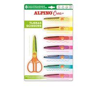 Alpin PT0030 Paire de ciseaux 8 coupes spéciales