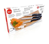 Alpina 3 couteaux - 18,5 cm/19,5 cm/22 cm
