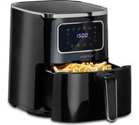 alpina Airfryer 4.5L - Friteuse à air chaud 1-4 personnes - Friteuse à air avec écran tactile numérique - température réglable de 80 à 200 degrés - fonction minuterie - four à air chaud 1450W
