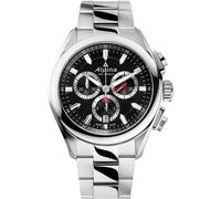 Alpina AL-373BS4E6B Alpiner Chronograph Mens Watch 42mm 10ATM