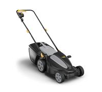 Tondeuse filaire 1200 W - largeur de coupe 34 cm - hauteur de coupe 25 à 75 mm - bac 35 L - Alpina AL1 34 E