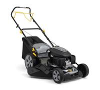 Alpina Tondeuse Thermique AL5 51 SHQ, Largeur de Coupe 51 cm, Moteur 166 CC (3300 W) à Traction arrière, Jusqu'à 1800 m², Sac de récolte 60L, Hauteur de Coupe réglable en 6 Positions