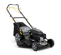 Alpina Tondeuse Thermique AL5 51 SHQ, Largeur de Coupe 51 cm, Moteur 166 CC (3300 W) à Traction arrière, Jusqu'à 1800 m², Sac de récolte 60L, Hauteur de Coupe réglable en 6 Positions