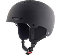 Alpina Arber - Casque de Ski léger et de Haute qualité pour Adultes, avec Coussinets d’Oreilles Amovibles, Absorption optimale des Chocs, Black Matt, L (58-61)