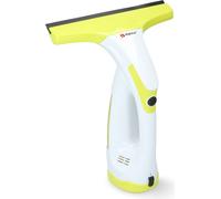 alpina Aspirateur de vitres électrique Nettoyeur de vitres rechargeable 3.7V batterie lithium 30 minutes 70ML réservoir d'eau blanc/jaune