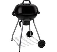 Alpina Barbecue à bouilloire 18 pouces, avec couvercle, poignée et bac à cendres