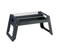 alpina Barbecue À Charbon Portable avec Grille Amovible - Barbecue avec Bac À Charbon - Dimensions 47 x 22 x 23 cm