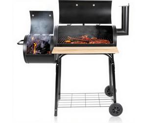 Alpina Barbecue grill White Label avec fumoir intégré, 118 x 62 x 114 cm