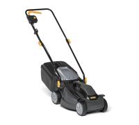 Alpina BL 320 E Tondeuse Électrique, 1 000 W, 32 cm - Bac 25 l, Réglage Hauteur 3 Positions, Guidon Pliable - Jardins jusqu'à 300 m²