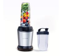 alpina Blender Smoothie Mixeur avec Gobelet à Emporter - 1200W - Argent
