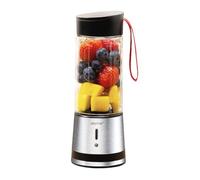 alpina Blender to Go 300 ml Mini Mixeur Rechargeable USB - Smoothie Mixer Portable 125 W - Mixeur en Acier Inoxydable avec 1 Vitesse - Argent