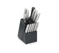 alpina Bloc de Couteaux 15 pièces - Ensemble Utensiles de Cuisine avec Couteau J