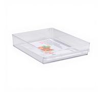 Alpina Boîte de rangement pour réfrigérateur - 29,7 x 20 x 5,5 cm